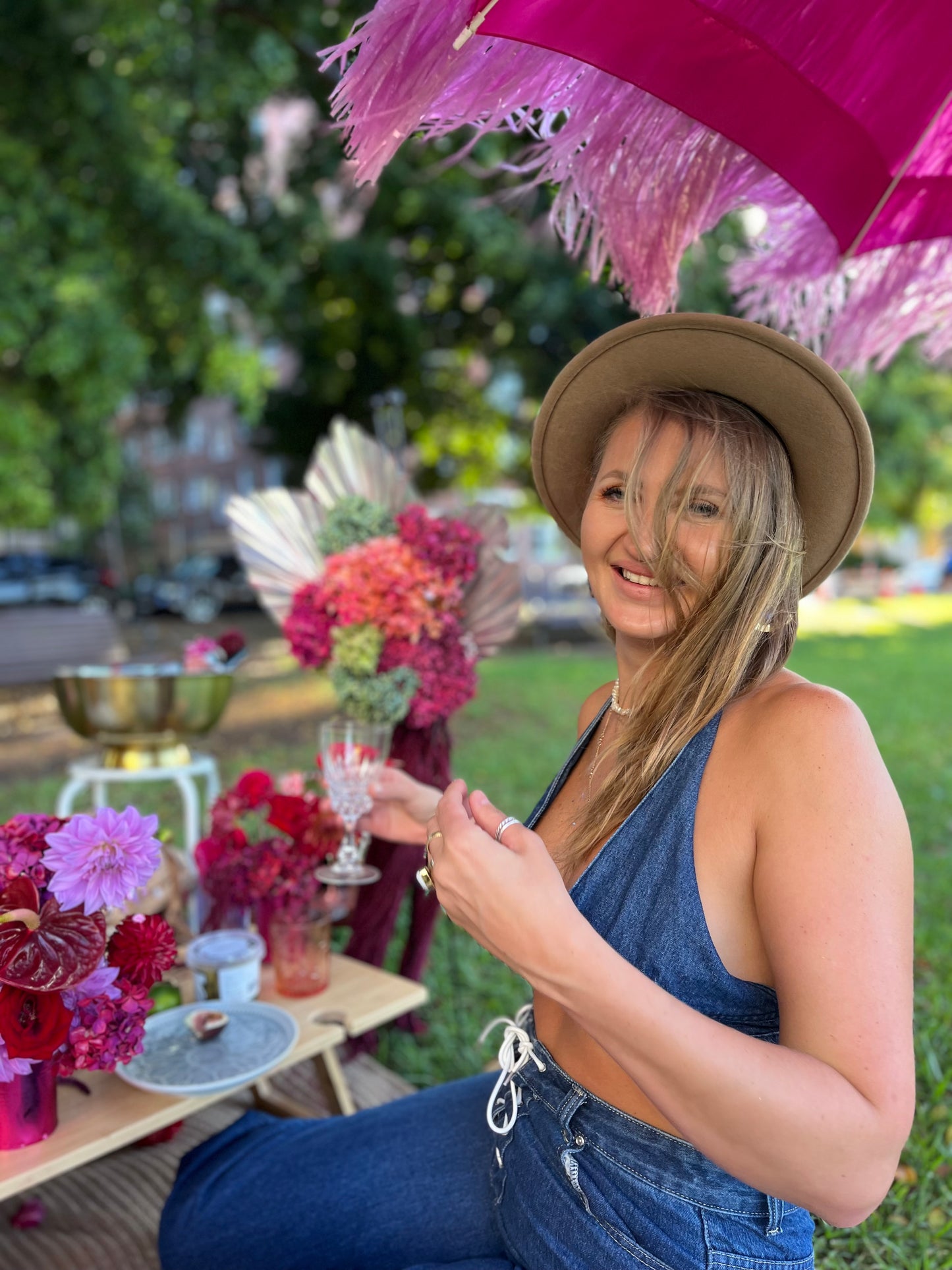 Boho luxe - Flower Crown workshop