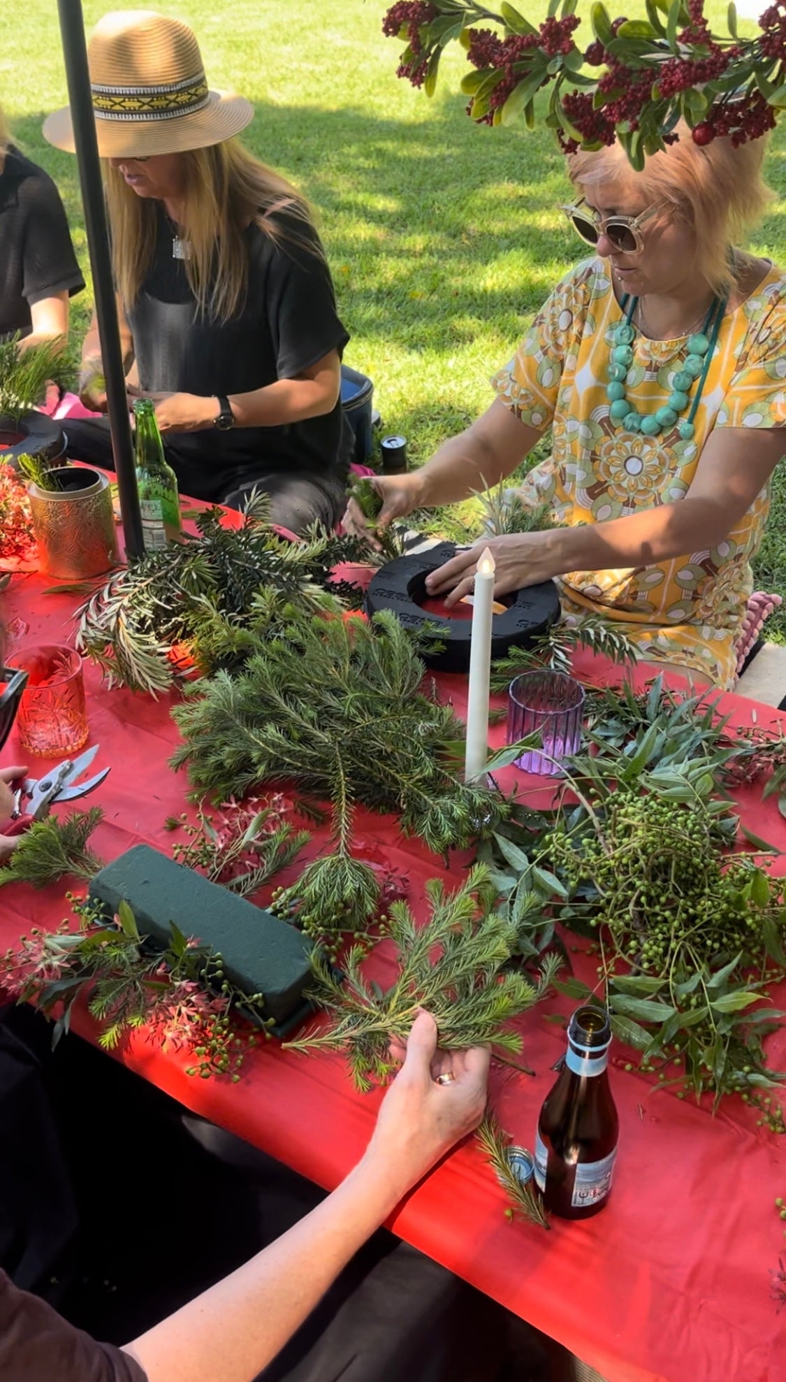 Christmas Flower Workshop