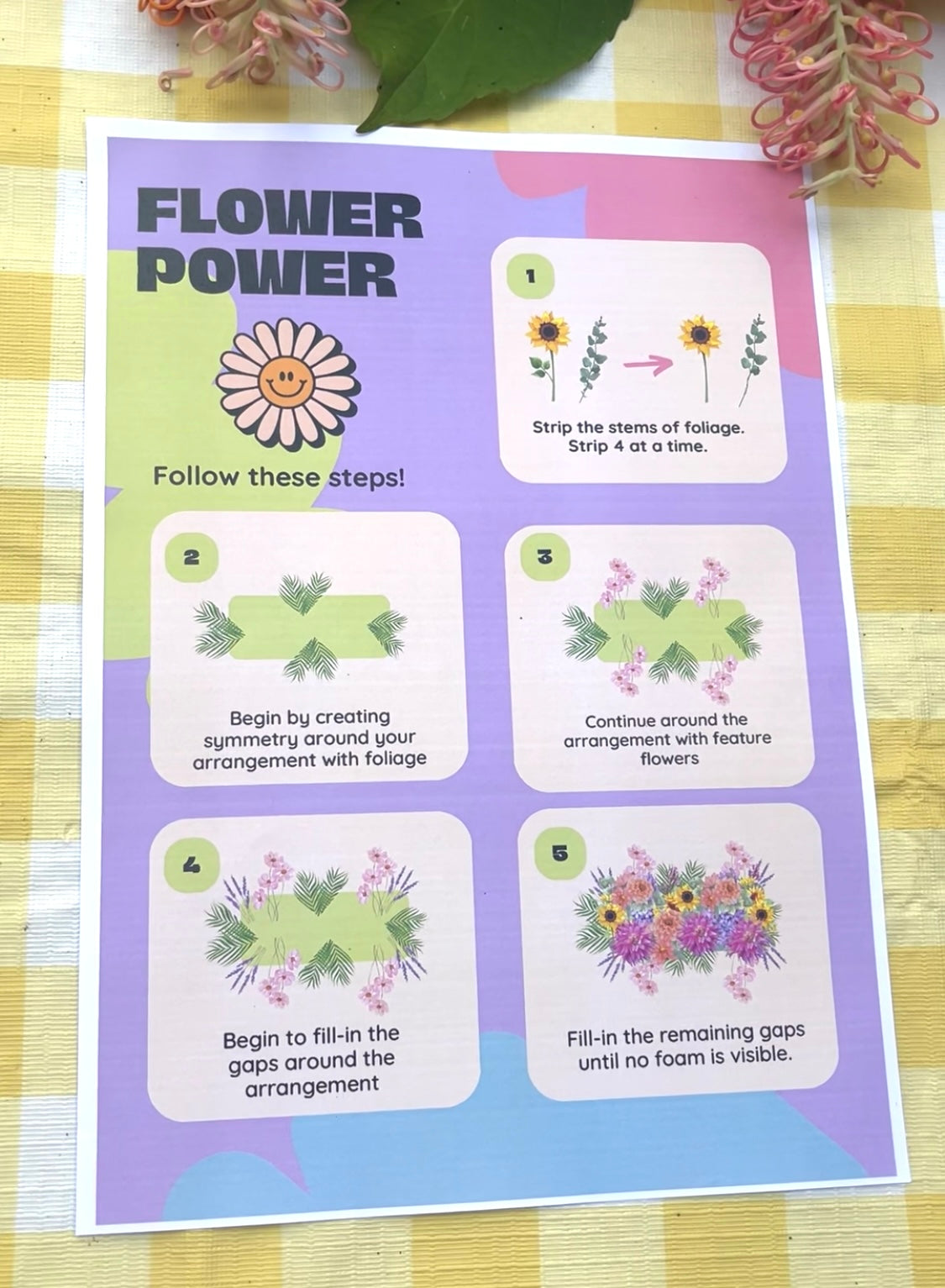 APRIL Easter  Flower Workshop