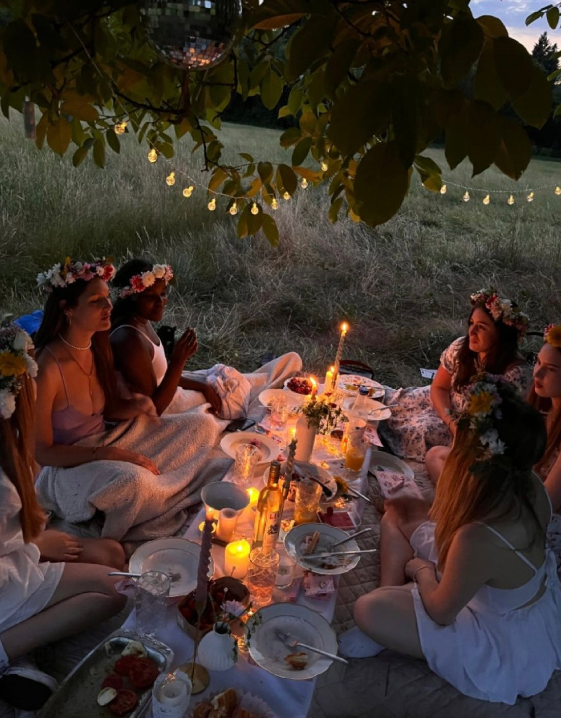 Boho luxe - Flower Crown workshop