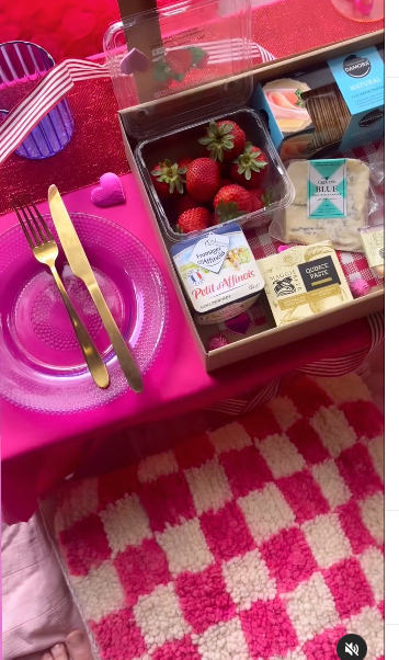 Strawberry fields. Cheese grazing board for  2 -4 people. $80